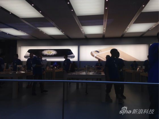 ,新浪,Apple,上市交易,港版iPhone6出货：用户前往Apple Retail Store自提全程