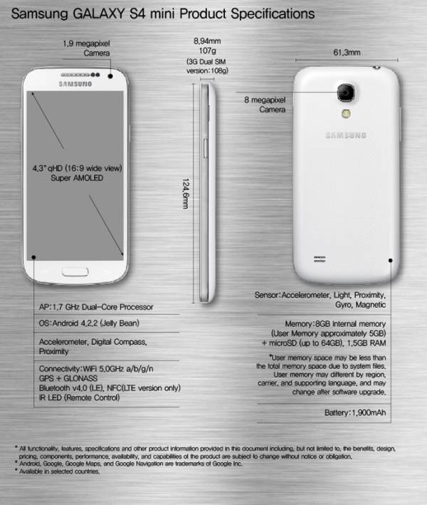 ,互联网,三星：发布人气机型GALAXY S4迷你版GALAXY S4 mini