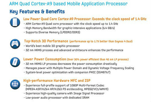,增强现实,平板电脑,智能手机,解析三星S4八核 最新Exynos处理器介绍