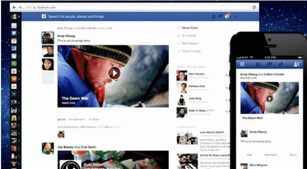 ,Facebook,平板电脑,社交网络,Facebook发布新News feed：个性化报纸和移动化