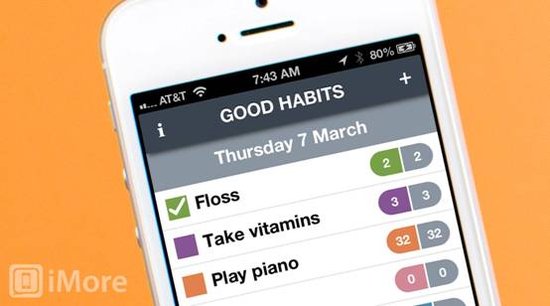 ,互联网,iOS效率软件Good Habits让你从此告别拖延症