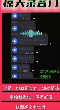 三只羊录音大尺度言论曝光 三只羊录音门事件提到沫沫辛巴