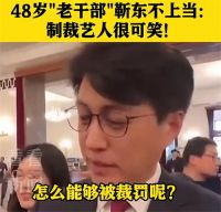 靳东回应台艺人力挺统一面临制裁 有消息称相关艺人或被惩处